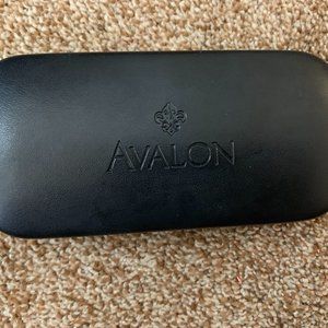 Avalon black HARD eye-glasses CASE